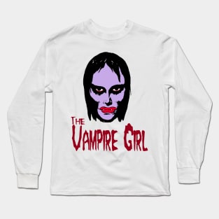 Vampire Girl Mani Yack Long Sleeve T-Shirt